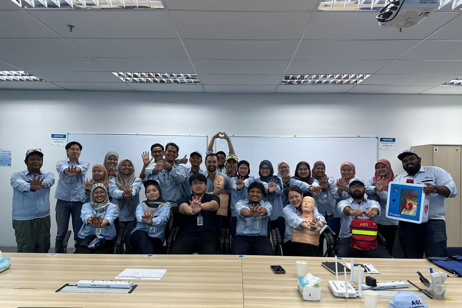 AED Installed for Safer Workplace