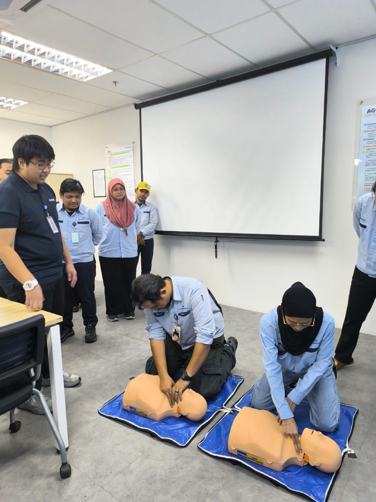 AED Installed for Safer Workplace - Vitalfour Medical