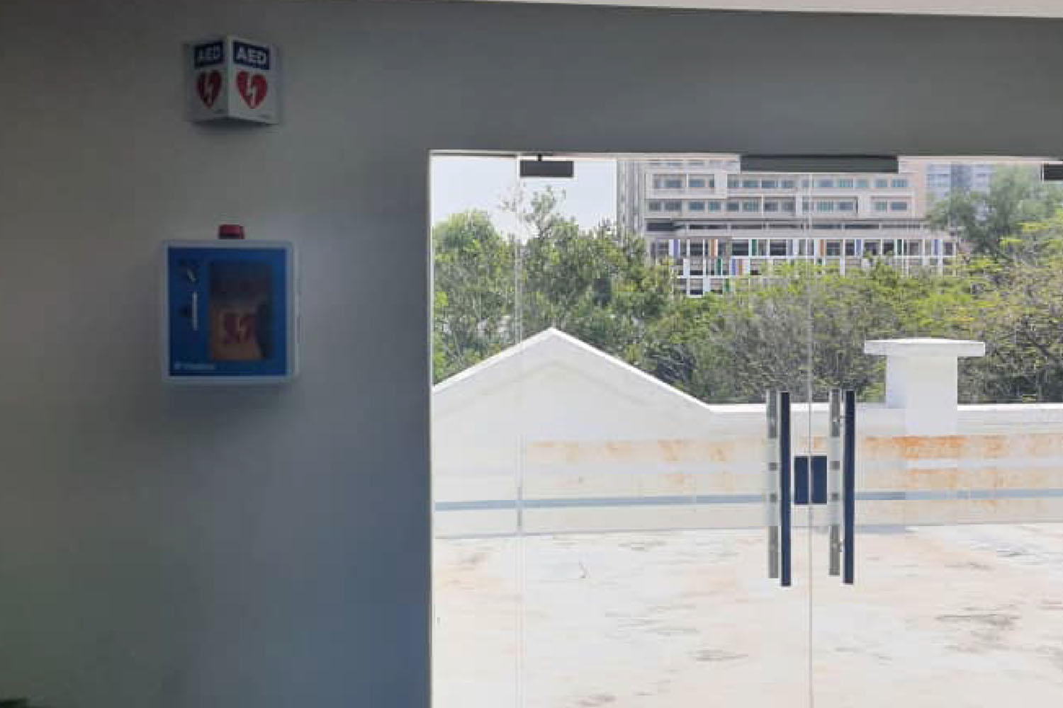 AEDs Installed at Defence & Security Company