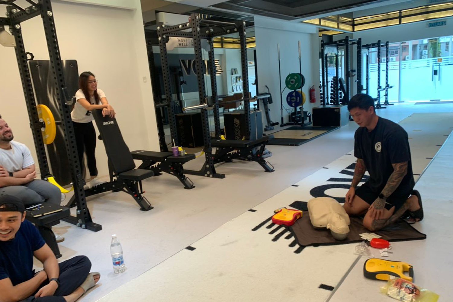AED in Gym Room