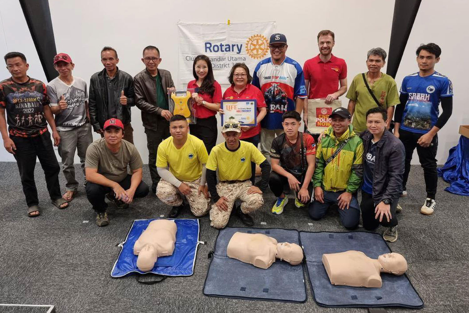 AED Installed at Mount Kinabalu National Park