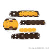 Adult & Peadriatric Spine Board With 3 Speed Clip Straps