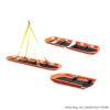 Basket stretcher Split Version with Four Point Lifting Bridle
