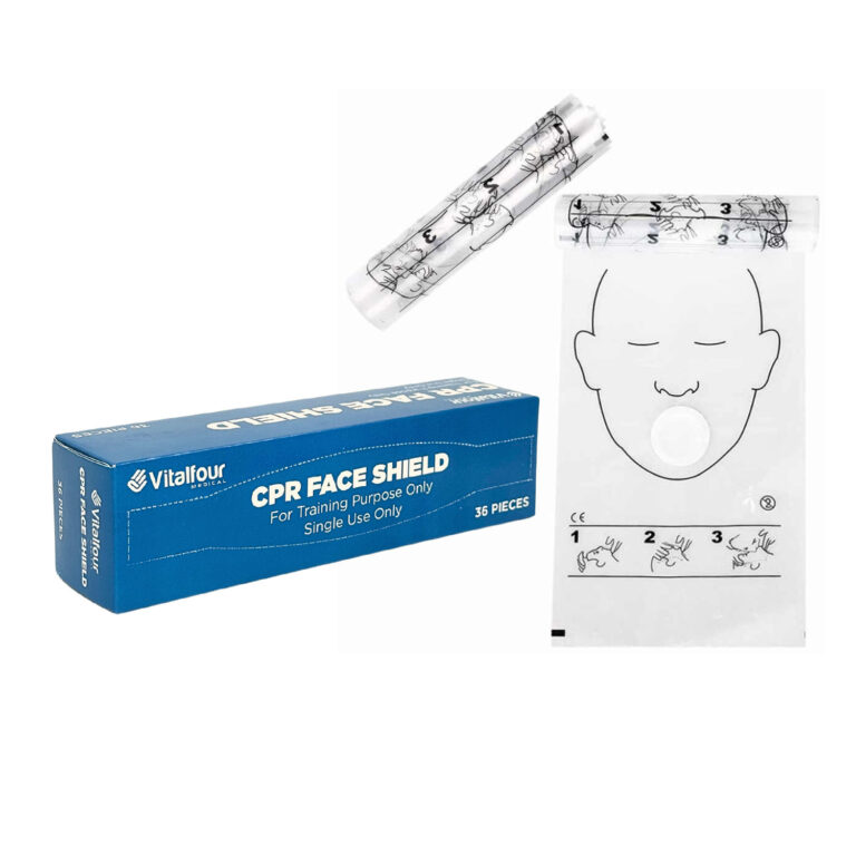 CPR Face Shield (Box) - Vitalfour Medical