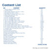 DOSH2ND First Aid Kit Box A Content List