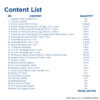 DOSH First Aid Kit Box A content list