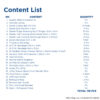 OSHA First Aid Kit Box B Content List