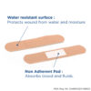 PE Medium Brown Plaster features