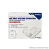 Sterile Waterproof Non-Woven Island Wound Dressing with Absorbent Pad 10cm x 12cm