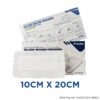 Sterile Waterproof Non-Woven Island Wound Dressing with Absorbent Pad 10cm x 20cm