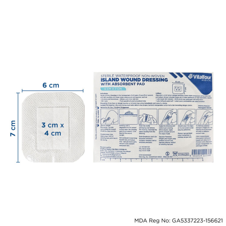 Island Wound Dressing | Wound Care - Vitalfour Medical