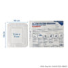 Sterile Waterproof Non-Woven Island Wound Dressing with Absorbent Pad 10cm x 12cm