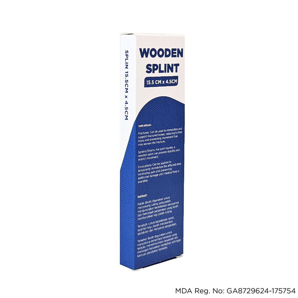 First Aid Wooden Splint - VItalfour Medical
