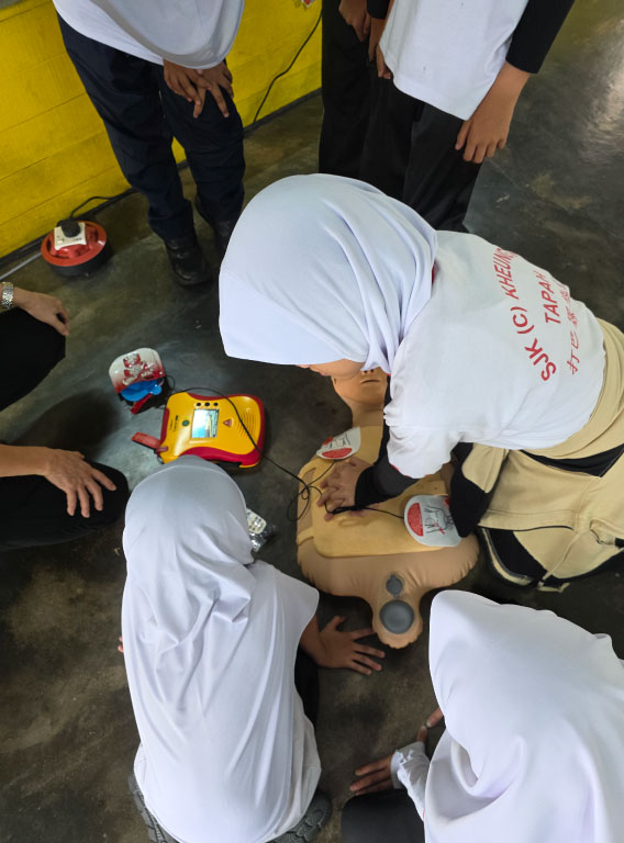 AED Installed at Primary School SJKC Kheung Wa