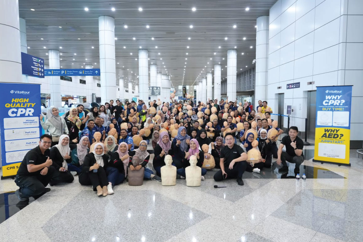 CPR Awareness at KLIA Terminal 1