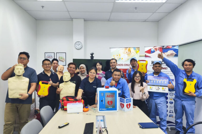 AED Training at Factory Malaysia