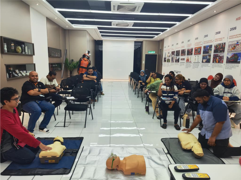 AED Placed at Malaysia Aerosol Spray Paint Manufacturer