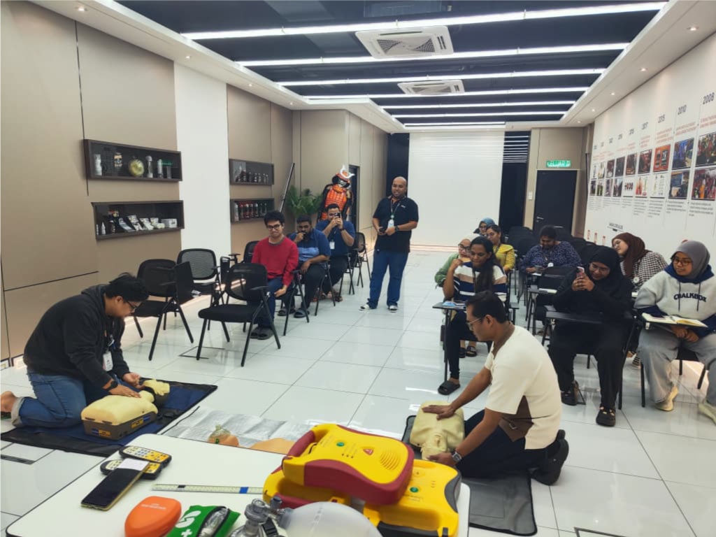 AED Placed at Malaysia Aerosol Spray Paint Manufacturer