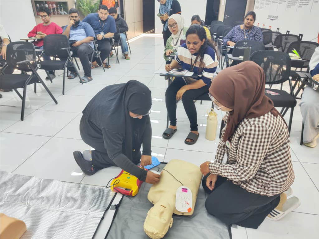 AED Placed at Malaysia Aerosol Spray Paint Manufacturer